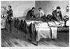 New York: Heatstroke, 1876. /Ntreating Victims Of Heat Prostration At The Centre Street Hospital, New York City. Wood Engraving From An American Newspaper Of 1876. Poster Print by Granger Collection - Item # VARGRC0013917