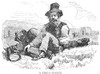 Colorado: Gold Miner, 1859. /Na Prospector On His Way To The Pike'S Peak Gold Mines In Colorado. Wood Engraving, 1859. Poster Print by Granger Collection - Item # VARGRC0063755