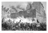 France: Revolution Of 1848. /N'The Attack On The Palais Royal.' Steel Engraving, American, 1848. Poster Print by Granger Collection - Item # VARGRC0078891