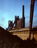 Steel Mill, 1941. /Nblast Furnace And Iron Ore At The Carnegie-Illinois Steel Corporation Mill In Etna, Pennsylvania. Photograph By Alfred Palmer, 1941. Poster Print by Granger Collection - Item # VARGRC0116199