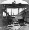 Steel Mill, C1905. /Nlarge Cranes Loading Finished Steel Products Into Railroad Cars At A Mill In Pittsburgh, Pennsylvania. Stereograph, C1905. Poster Print by Granger Collection - Item # VARGRC0116217