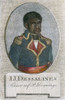 Jean-Jacques Dessalines /N(1758?-1806). Haitian Ruler. German Engraving, 1805. Poster Print by Granger Collection - Item # VARGRC0068008