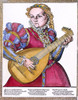 Lutenist, 16Th Century. /Ngerman Woodcut By Tobias Stimmer (1539-1584). Poster Print by Granger Collection - Item # VARGRC0007350