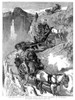 Edward Vii (1841-1910). /Nking Of England, 1901-1910. As Prince Of Wales, Descending The Stalheimskleiva In Norway. Engraving, English, 1885. Poster Print by Granger Collection - Item # VARGRC0370589