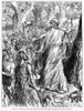 Druids. /N'Druids Inciting The Britons To Oppose The Landing Of The Romans.' Wood Engraving, Late 19Th Century. Poster Print by Granger Collection - Item # VARGRC0014519