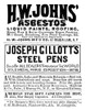 Ad: Asbestos, 1883. /Namerican Magazine Advertisement For H.W. Johns' Asbestos, 1883. Poster Print by Granger Collection - Item # VARGRC0354950