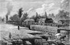 Arkansas, 1879. /Nscene At Pine Bluff Station, Arkansas. Wood Engraving, 1879. Poster Print by Granger Collection - Item # VARGRC0081907