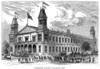 Cincinnati: Saengerfest. /Nsaengerfest Building In Cincinnati, Ohio. Wood Engraving, American, 1870. Poster Print by Granger Collection - Item # VARGRC0355250