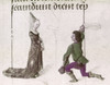 Falconer, 15Th Century. /Na Falconer Kneels Before A Lady In A Brocade Dress. Illumination From A Flemish Book Of Hours Made For Engelbert Ii Of Nassau, 1485-90. Poster Print by Granger Collection - Item # VARGRC0116948