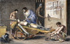Galen (129-C200 A.D.). /Ngreek Physician. Galen Ministering To Gladiators Wounded In The Arena At Pergamum. Line Engraving, 19Th Century. Poster Print by Granger Collection - Item # VARGRC0060287