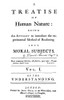 Hume Title Page, 1739. /Ntitle Page Of The First Edition Of The First Volume Of David Hume'S 'A Treatise Of Human Nature,' London, England, 1739. Poster Print by Granger Collection - Item # VARGRC0069517