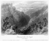 Ireland: Powerscourt. /Nview Of Powerscourt Estate, County Wicklow, Ireland, From The Glen Of The River Dargle. Steel Engraving, English, C1840, After William Henry Bartlett. Poster Print by Granger Collection - Item # VARGRC0095250