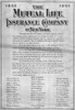 Insurance Advertisement. /Namerican Magazine Advertisement For The Mutual Life Insurance Company Of New York, 1901. Poster Print by Granger Collection - Item # VARGRC0370654