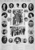 Lusitania: Passengers. /Nprominent Passengers, Saved And Missing, From The Cunard Liner 'Lusitania,' Torpedoed By A German Submarine On 7 May 1915. Poster Print by Granger Collection - Item # VARGRC0088680