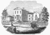 Harvard: Science School. /Nlawrence Scientific School Of Harvard University, Cambridge, Massachusetts. Wood Engraving, 1851. Poster Print by Granger Collection - Item # VARGRC0092702