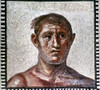Roman Floor Mosaic. /Nroman Floor Mosaic From Baths Of Caracalla. Bust Of An Athlete, 3Rd Century A.D. Poster Print by Granger Collection - Item # VARGRC0046762
