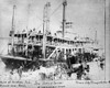 Missouri River Steamboat. /Nthe Steamboat 'State Of Kansas' Moored Along The Levee At Leavenworth, Kansas, On The Missouri River. Photographed C1895. Poster Print by Granger Collection - Item # VARGRC0165586