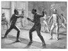 Fencing School, 1890. /N'A School Of Arms.' Engraving, English, 1890. Poster Print by Granger Collection - Item # VARGRC0266954