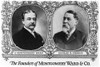 Montgomery Ward Founders. /Nthe Founders Of Montgomery Ward & Company, Aaron Montgomery Ward And George Richard Thorne. Poster Print by Granger Collection - Item # VARGRC0176682