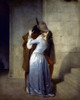 Hayez: The Kiss. /Nfrancesco Hayez (1791-1882): The Kiss. Canvas. Poster Print by Granger Collection - Item # VARGRC0045161