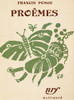 Francis Ponge: Proemes. /Nwrapper Design By Georges Braque For Francis Ponge'S 'Pro�Mes,' 1948. Poster Print by Granger Collection - Item # VARGRC0070567