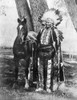 Ute Chief Ignacio, C1904. /Nute Chief Ignacio With His Horse, In Colorado. Photograph By Frank Balster, C1904. Poster Print by Granger Collection - Item # VARGRC0163455
