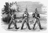 Mexican American War, 1846. /Ndragoons Exercising. Wood Engraving, American, 1848. Poster Print by Granger Collection - Item # VARGRC0060490