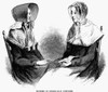 Shaker Women, 1875. /Nshaker Women In Everyday Costume. Wood Engraving, 1875. Poster Print by Granger Collection - Item # VARGRC0077349