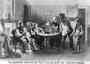 Paris: Workers, 1870. /N'Parisian Workers Do Not Listen To Bad Advice'. Engraving, 1870, By Daudenarde. Poster Print by Granger Collection - Item # VARGRC0056222
