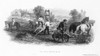 Farming, C1870. /Namerican Bank Note Engraving, C1870. Poster Print by Granger Collection - Item # VARGRC0078035