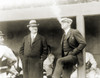 Johnson & Ruth, 1922. /Namerican Baseball Executive Ban Johnson (Left) Smoking Cigars At A Baseball Game In Washington, D.C, With New York Yankees Star Babe Ruth, 12 April 1922. Poster Print by Granger Collection - Item # VARGRC0217021