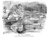 Thames Pollution, 1849. /N'The City Narcissus.' Cartoon, 1849, On The Corporation Of London'S Opposition To Any Plans For The Cleansing And Improved Management Of The Thames. Poster Print by Granger Collection - Item # VARGRC0037429