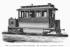 Street Locomotive, C1870./Namerican Locomotive For A Street Railroad Manufactured By Baldwin Locomotive Works. Wood Engraving, American, C1870. Poster Print by Granger Collection - Item # VARGRC0099413