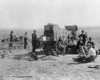 Cowboy Camp, C1900. /Na Group Of Cowboys Sitting And Standing Beside A Chuckwagon At A Campsite Near Barela, Colorado. Photographed By Otis A. Aultman, C1900. Poster Print by Granger Collection - Item # VARGRC0184100