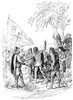 Columbus: Cuba, 1492. /Na Native Indian Cacique Of Cuba Greeting Christopher Columbus In 1492. Engraving, 1800S. Poster Print by Granger Collection - Item # VARGRC0084651