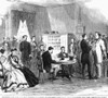 White House Reception Room. /Nvisitors And Office-Seekers Waiting For An Audience With President Ulysses S. Grant In The Reception Room At The White House. Late 19Th Century Wood Engraving. Poster Print by Granger Collection - Item # VARGRC0089922