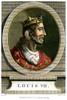 Louis Vii (1121?-1180). /Nle Jeune. King Of France, 1137-1180. Copper Engraving, English, 1812. Poster Print by Granger Collection - Item # VARGRC0068060
