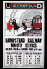 London: Underground, 1910. /Nenglish Poster For 'Hampstead Railway Non-Stop Services,' 1910. Poster Print by Granger Collection - Item # VARGRC0099426