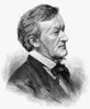 Richard Wagner (1813-1883). /Ngerman Composer. Wood Engraving, English, 1883. Poster Print by Granger Collection - Item # VARGRC0003403