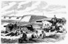 Civil War Battery Scene. /Nengraving From A Contemporary English Newspaper. Poster Print by Granger Collection - Item # VARGRC0088949