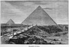 Giza: Pyramids. /Nthe Pyramids At Giza, Egypt. Engraving, C1878. Poster Print by Granger Collection - Item # VARGRC0260452