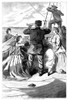 Civil War: Navy, 1863. /N'The Approach Of The British Pirate 'Alabama,'' Running The Union Blockade. Wood Engraving After A Drawing By Winslow Homer, 1863. Poster Print by Granger Collection - Item # VARGRC0267747