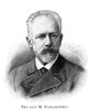Peter Ilich Tchaikovsky /N(1840-1893). Russian Composer. Line Engraving, 1893. Poster Print by Granger Collection - Item # VARGRC0005379