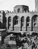 Egypt: Cairo. /Na Market In Front Of The Mosque Of Sultan Qalawun In Cairo, Egypt. Photograph, Mid Or Late 19Th Century. Poster Print by Granger Collection - Item # VARGRC0120714
