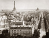 Paris: Aerial View, 1900. /Nview Of Paris Form L'Arc De Triomphe, C1900. On Th Left Avenue Marceau Runs Towards The Eiffel Tower. On The Right Avenue Kleber Leads To Trocadero. Poster Print by Granger Collection - Item # VARGRC0056279