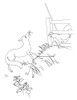 Aesop: Fox And Rooster. /N'The Fox And The Rooster.' Drawing By Christopher Sanders. Poster Print by Granger Collection - Item # VARGRC0056674