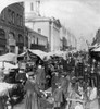 Moscow: Market, C1898. /Nthe Outdoor Market In Kitai G_rod, Moscow, Russia. Stereograph, C1898. Poster Print by Granger Collection - Item # VARGRC0118692