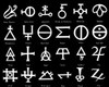 Alchemic Symbols. Poster Print by Granger Collection - Item # VARGRC0047569