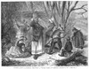 Reconstruction, 1868. /N'Colored People Gathering Firewood - A Winter Scene In Virginia.' Wood Engraving, 1868, From A Contemporary American Newspaper. Poster Print by Granger Collection - Item # VARGRC0039821