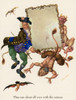 Andersen: Snow Queen. /N'They Ran About All Over With The Mirror.' Drawing By Arthur Szyk For The Fairy Tale By Hans Christian Andersen. Poster Print by Granger Collection - Item # VARGRC0078958